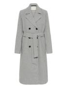 Kaffe Kafanny Long Coat Grå