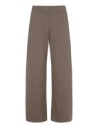 Weekday Low-Waisted Loose Fit Suit Trousers Brun