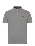 Superdry Vint Destroy Polo Grå
