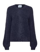 Minus Msjennie Grs Knit Cardigan Marinblå