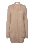 Rosemunde Rwtulip Wool Blend Long Knit Cardig Beige