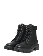 ONLY Onlbetty-11 Warm Lace Up Svart