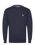 U.S. Polo Assn. Karlo Reg Co Uspa M Knit Marinblå