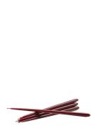 STOFF Nagel Stoff Nagel Taper Candles By Ester & Erik Burgundy