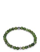 Edd. Beads Bracelet 6Mm Grön