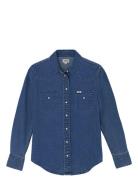 Wrangler Western Shirt Blå