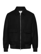 Lindbergh Wool Look Zip-Through Jacketwool Look Zip-Through Jacket Sva...