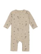 Fixoni Romper Ls Beige