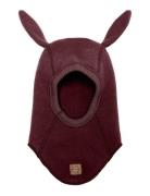 Mikk-line Wool Fullface W Bunny Ears Röd