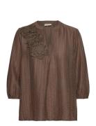 FREE/QUENT Blouse From Freequent In A Beautiful, Textured Material. Th...