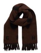 Copenhagen Studios Cph Shawl 13 Wool Mix Chocolate Brun
