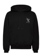 Daily Paper Shadow Grid Hoodie Svart