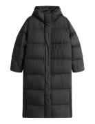 Tommy Hilfiger Modern Down Reg Maxi Coat Svart