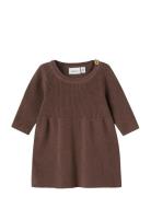 Name It Nbfolivina Ls Knit Dress Brun