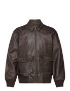 Levi's® Clayton Leather Aviator Brown Brun