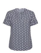 Gerry Weber Blouse 1/2 Sleeve Marinblå