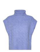 Lollys Laundry Fresnoll Knit Vest Sl Blå