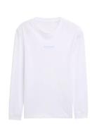 Tom Tailor Printed Longsleeve Vit