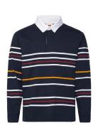 Levi's® Union Rugby Theo Stripe Navy B Marinblå