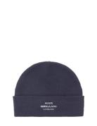 Mads Nørgaard Isak Ambas Logo Beanie Marinblå
