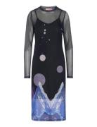 Hunkøn Annika Mesh Dress Svart