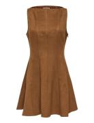 ONLY Onlylva Life Faux Su Peplum Dress Pnt Ox Beige