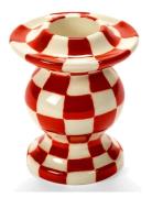 Serax Candle Holder N°2 Red White Set/4 Röd
