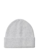 Selected Slhmason Merino Wool Beanie Grå