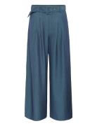 My Essential Wardrobe Vittamw High Wide Pant Blå