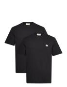 Calvin Klein Jeans Ss Badge Tee 2Pk Svart