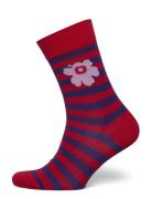 Marimekko Kasvaa Tasaraita Unikko Röd