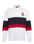 Tommy Hilfiger Rwb Crest Rugby Vit
