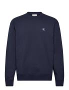 Calvin Klein Jeans Ls Eu 350Terry Monogram Cn Swtsh Marinblå