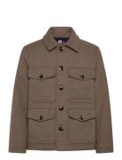 Tommy Hilfiger Wool 4Pkt Jacket Brun