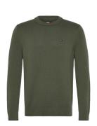 Tommy Jeans Tjm Slim Ess Sweater Ext Khaki Green