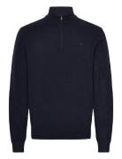 Hackett London Lambswool Hzip Marinblå