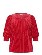Kaffe Curve Kccacanna Blouse Röd