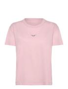 Zadig & Voltaire Marta Pcl Wings Strass Rosa