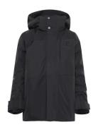 Didriksons Gabbro Kids Jkt Svart