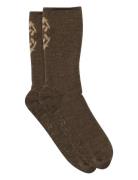 Mp Denmark Hjørdis Socks - Anti-Slip Brun