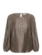 Kaffe Curve Kcrizza Blouse Khaki Green