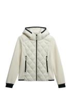 Superdry Sport Hooded Heritage Storm Jacket Kräm