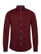 Tommy Jeans Tjm Original Stretch Shirt Burgundy
