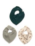 Petit Piao Bib Modal 3 Pack Grön