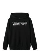 LMTD Nlfsille Wednesday Sweat Wh Bru Sky Svart