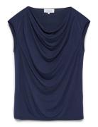 Rosemunde Viscose T-Shirt Marinblå