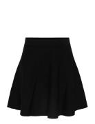 YAS Yasfonny Hw Knit Skirt S. Noos Svart