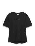 MSCH Copenhagen Mschterina Organic Small Logo Tee Svart