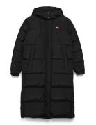 Tommy Jeans Tjw Alaska Long Puffer Ext Svart