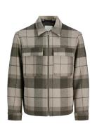 Jack & J S Jprccrussel Wool Blend Jacket Sn Grå